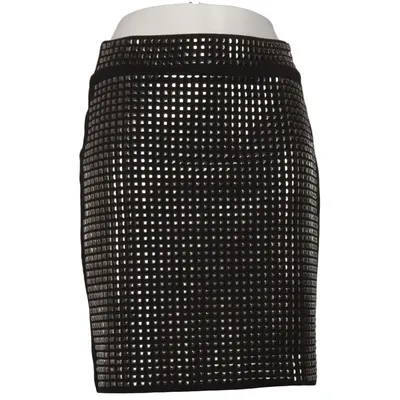 Jupe (Noir) de Zara Collection Élasthane, Polyester, Viscose