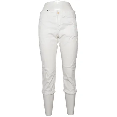 Pantacourt (Blanc) de Polo Jeans Company Ralph Lauren Coton, Élasthane