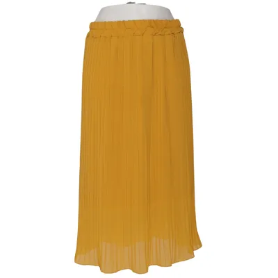 Långkjol (Gul) från Hailys Polyester, Viskos
