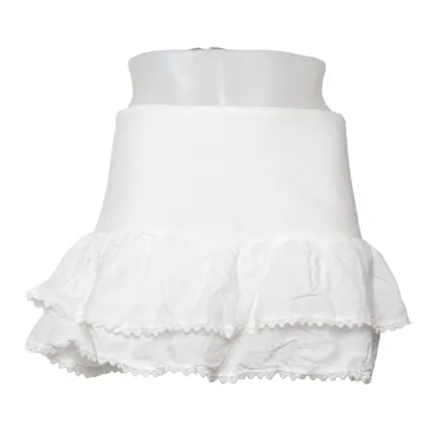 Skirt (White) from Zara Cotton