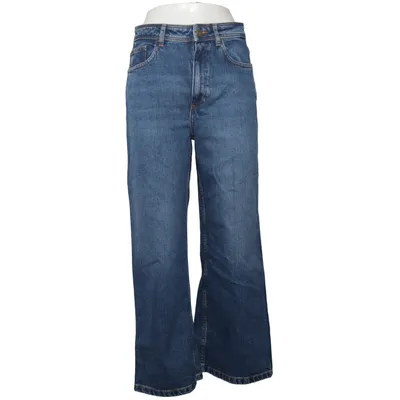 Jeans (Blue) from Sézane Denim Elastane, Organic cotton, Recycled cotton