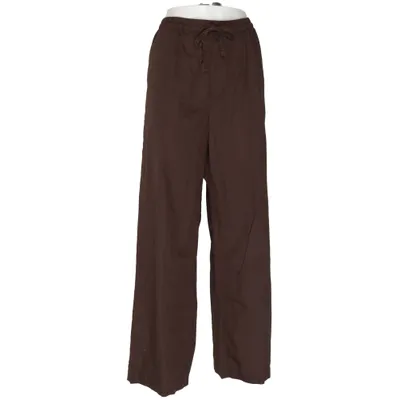 Palazzobyxor (Brun) från H&M Bomull