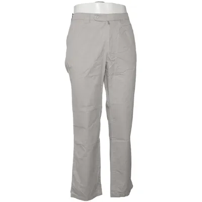 Chinos (Gray) from Luigi Morini Cotton, Elastane