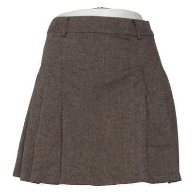 Jupe (Marron) de Mango Élasthane, Polyester, Viscose