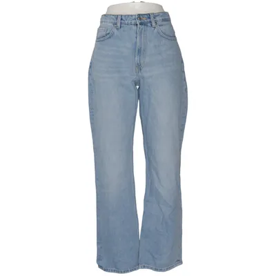 Jean (Voyage high straight jeans) de voyage Coton