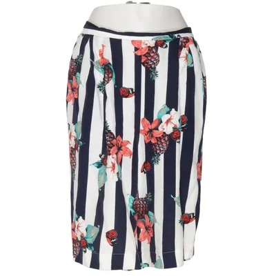 Skirt (Blue, White, Multicolored) from Divina of Switzerland Viscose