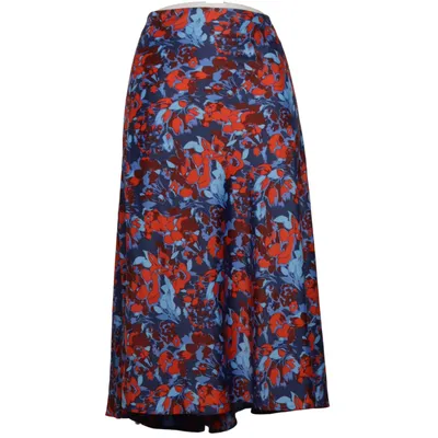 Kjol (Blå, Röd, Flerfärgad) från La Redoute Elastan, Polyester