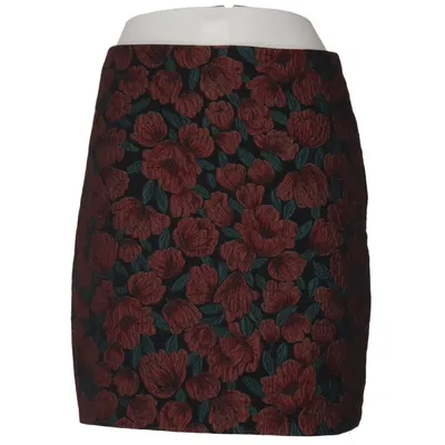 Kjol (Röd, Grön, Svart, Flerfärgad) från Dorothy Perkins Bomull, Elastan, Polyester