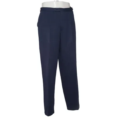 Kostuumbroek (Blauw) van Diolen Polyester, Wol
