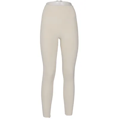 Leggings (Beige) from Oqq Elastane, Nylon