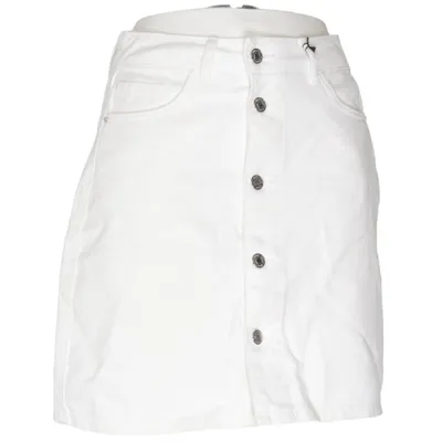 Jeansnederdel (Hvid) fra Vero Moda Denim Bomuld