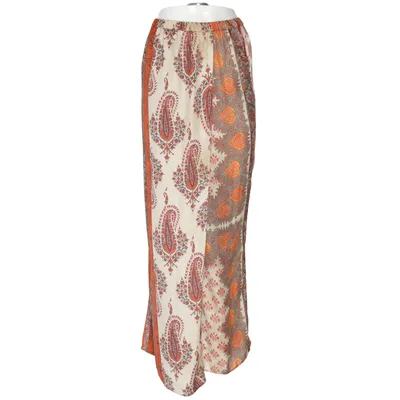 Palazzo pants (Orange, Multicolored) from Zara Basic