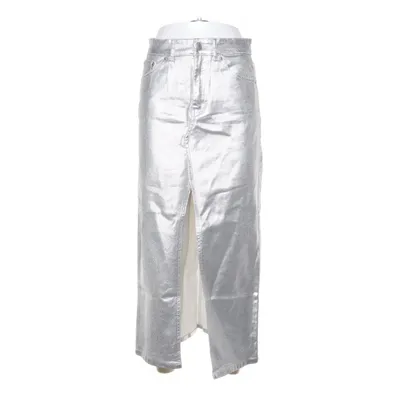 Kjol (Silverfärgad) från Pull & Bear Bomull, Elastan