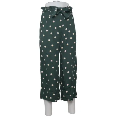 Pantalon patte d'éléphant (Vert, Blanc) de Innocence Viscose
