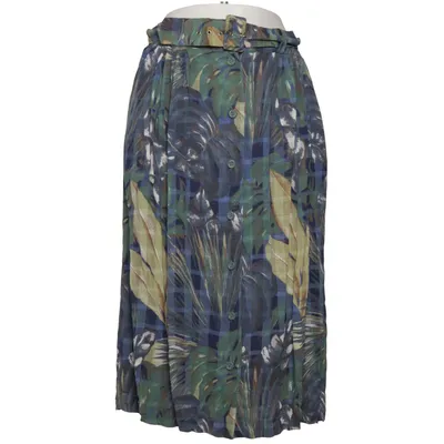 Jupe (Bleu, Vert, Multicolore) de Emdee Acétate, Viscose