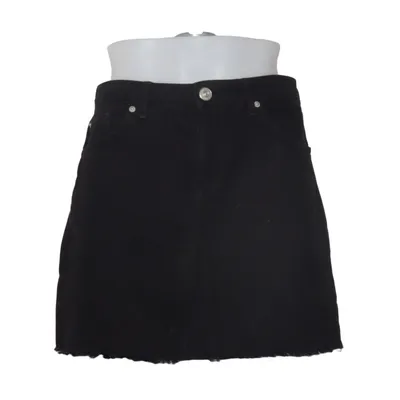 Spijkerrok (Zwart) van BDG by Urban Outfitters Katoen