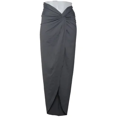 Wrap skirt (Gray) from Skims Elastane, Nylon