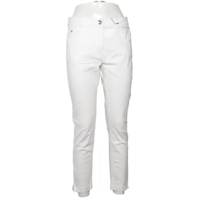 Jean (Blanc) de Sensational by Zerres Coton, Élasthane, Polyester