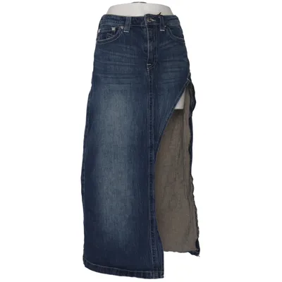 Jeansnederdel (Blå) fra True Religion Bomuld, Elastan