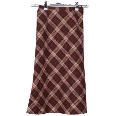 Nederdel (Rød, Hvid, Sort) fra Hummelsheim Polyester, Uld