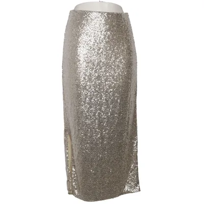Maxi skirt (Silver) from H&M Polyester