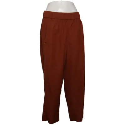 Pants (Brown) from Weekday Polyester, Viscose