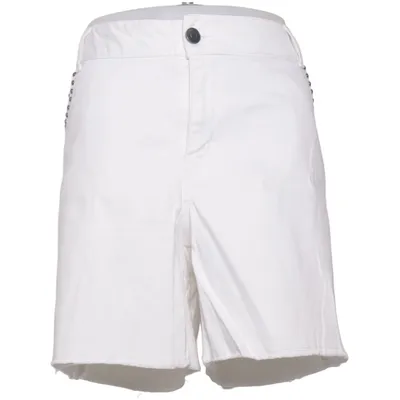 Jeansshorts (Vit) från Lane Bryant Bomull, Elastan