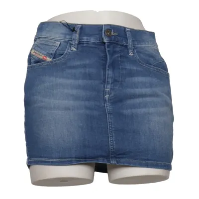 Jeansnederdel (Blå) fra Diesel Bomuld, Elastan, Polyester