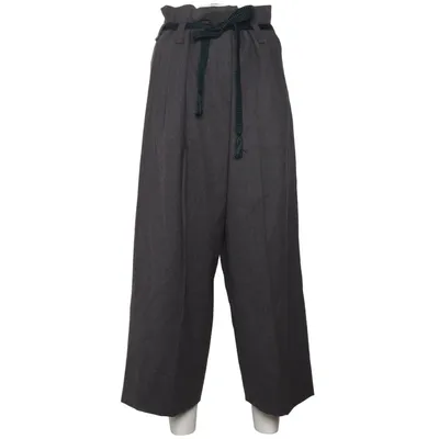 Suit pants (Gray) from Odeeh Elastane, Wool
