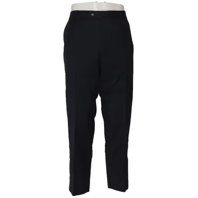 Suit pants (Blue) from Felix W Polyester, Wool