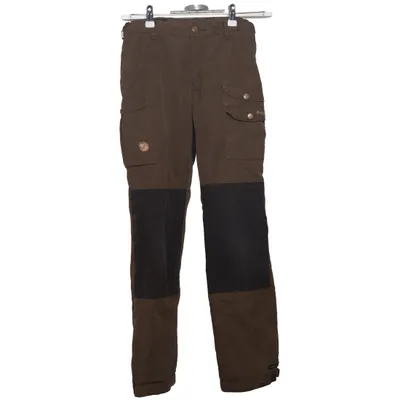 Friluftsbyxor (Brun, Svart) från Fjällräven Bomull, Polyester, Polyuretan
