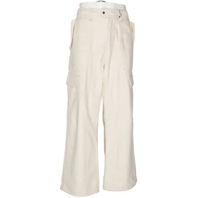 Pantalon cargo (Beige) de Adidas x Wales Bonner Coton, Polyester recyclé