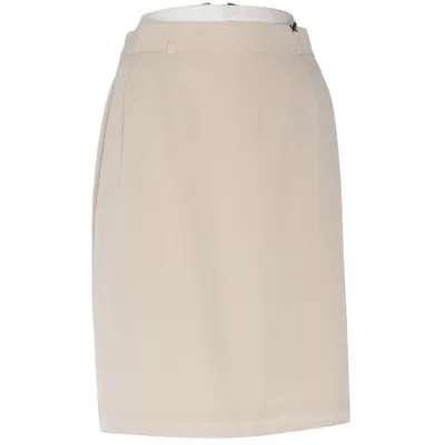 Nederdel (Beige) fra Jean Claire Polyester