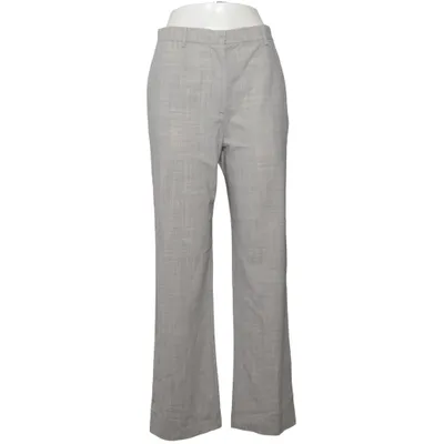 Jakkesætsbukser (Grå) fra MaxMara Elastan, Uld