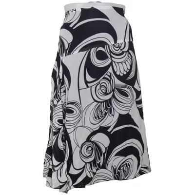 Skirt (Black, White) from Laura di Sarpi Polyester, Viscose