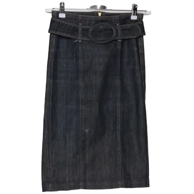 Jeanskjol (S211080UE-080U) från 7 for All Mankind Bomull, Elastan