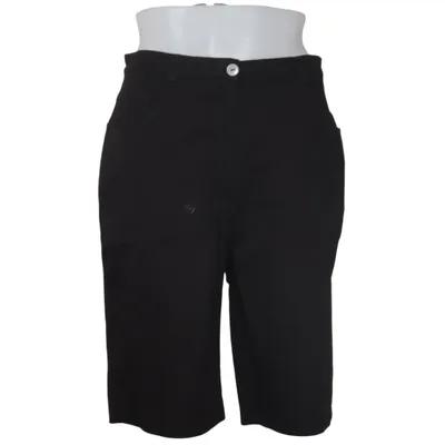 Short (Noir) de Ixelle Coton, Élasthane