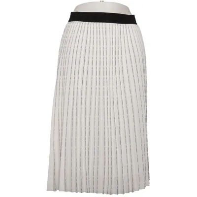 Skirt (White, Black) from Karl Lagerfeld Polyester