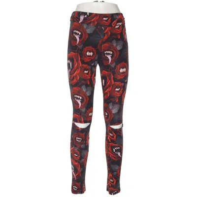 Leggings (Rød, Sort, Grå) fra Killstar Bomuld, Elastan