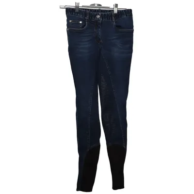Ridbyxor (Blå) från Equiline Bomull, Elastan, Polyester