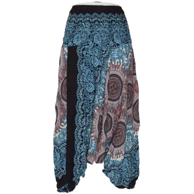Harem pants (Blue, Brown, Red, Multicolored)