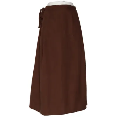 Jupe portefeuille (Marron) de Dazy Polyester