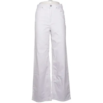 Jeans (Vit) från ONLY Blue Denim Elastan, Ekologisk bomull