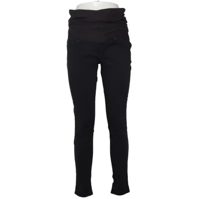 Pantalon maternité (Noir) de H&M Mama Coton, Élasthane, Viscose