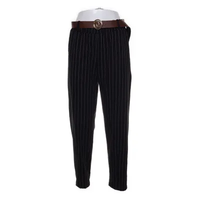 Pants (Black, White) from Livan's Cotton, Elastane, Polyamide
