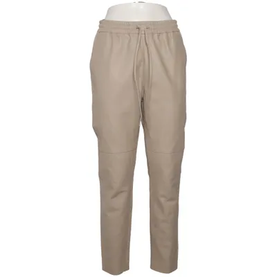 Pants (Beige) from Cigno Nero Leather, Polyester