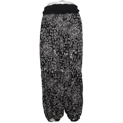 Harem pants (Black, White) from Shein Curve Viscose