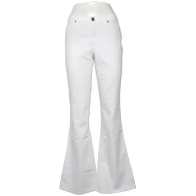 Jeans (Hvid) fra AJC Bomuld, Elastan, Polyester