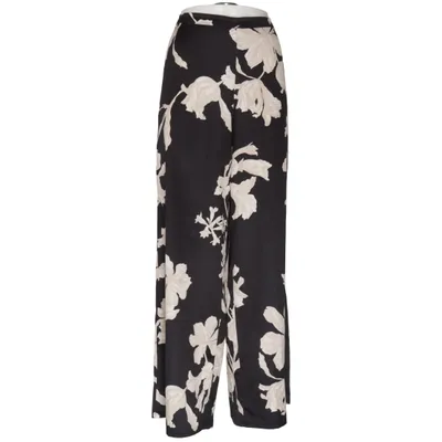 Palazzobyxor (Svart, Beige) från Noir Polyester