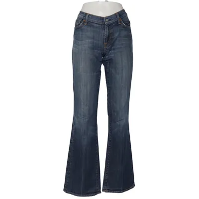 Jeans (Blå) från 7 for All Mankind Bomull, Elastan